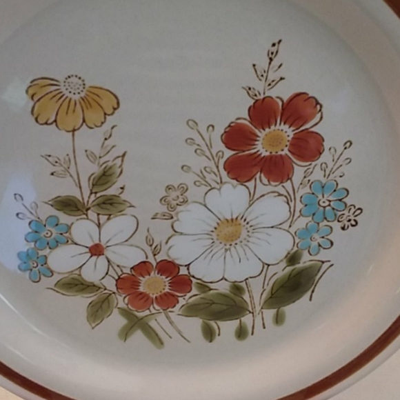 Vintage Stoneware Collectable Plate - Picture 2 of 4